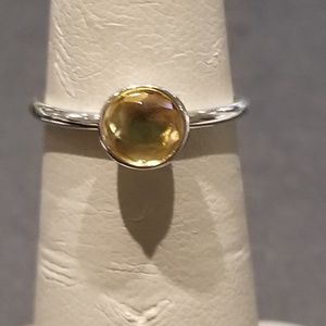 Pandora November Droplet Ring